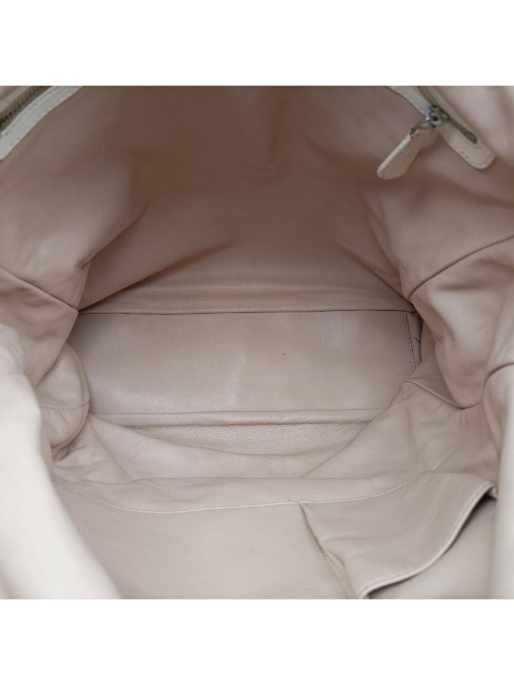 Dior Lady Soft Beige Leather Handbag - Picture 9 of 15